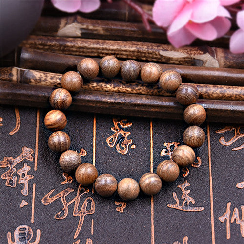 Natural Wood beads 10mm Sandalwood P